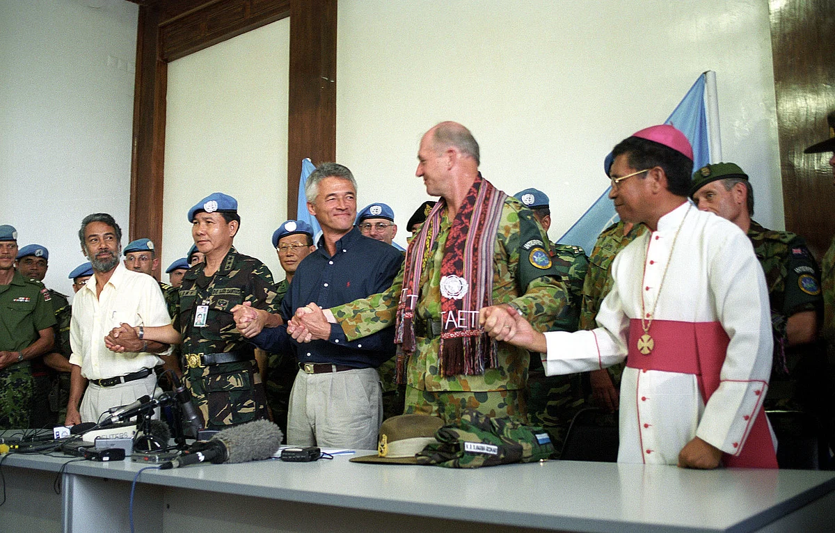 Sergio in East Timor.