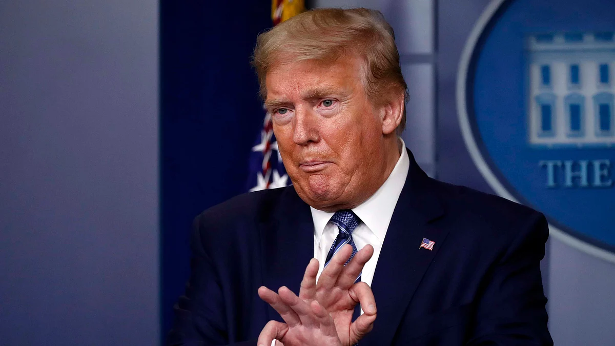File image of US President Donald Trump.