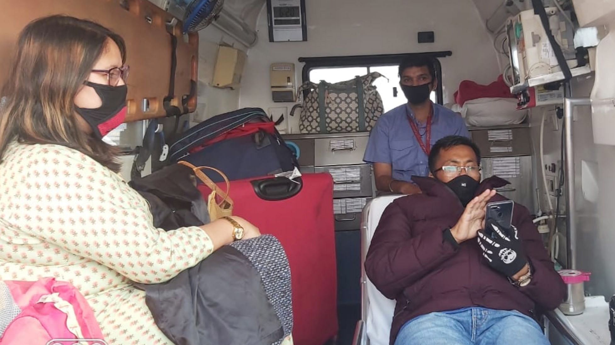 Dingko Singh was on Saturday airlifted from Imphal to the national capital for his liver cancer treatment.