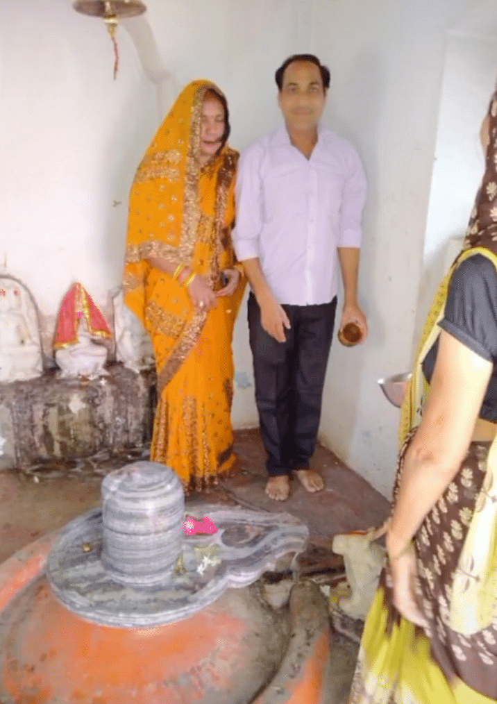 Suman and Raju from Ghaziabad tied the knot amid lockdown