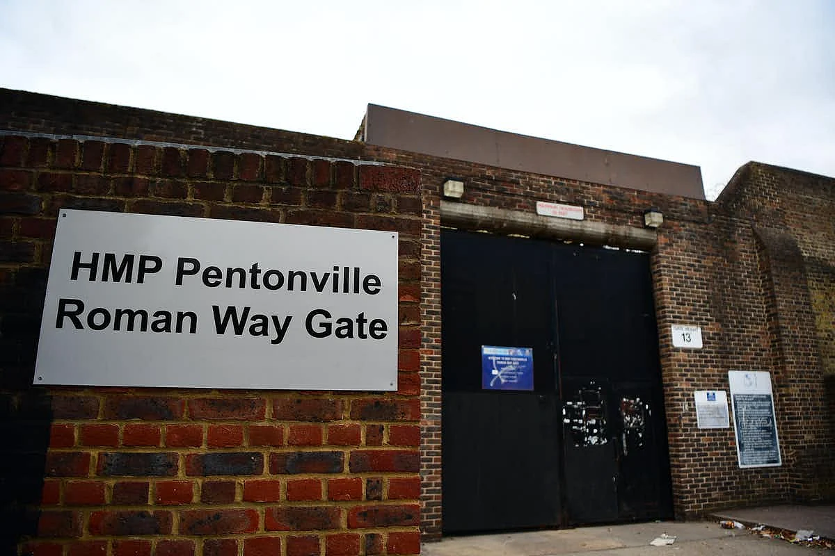 HMP Pentonville, London, where two staff members were reported to have died after suffering COVID-19 symptoms.