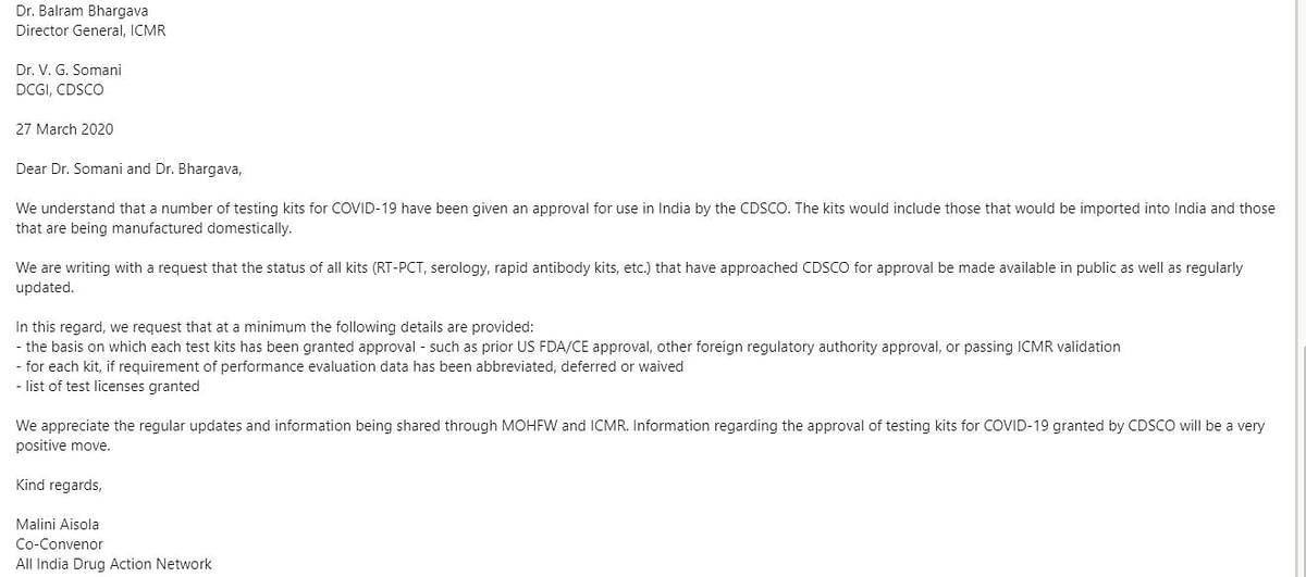 What Does It Take to Get a COVID-19 Test Kit Approved in India?  