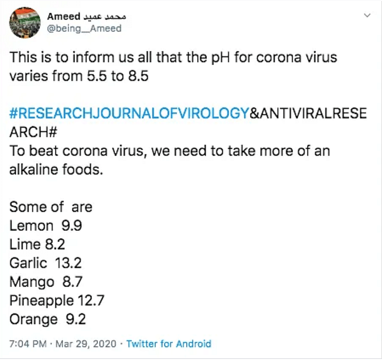 Misinformation around COVID-19 is spreading as fast as the virus itself.
