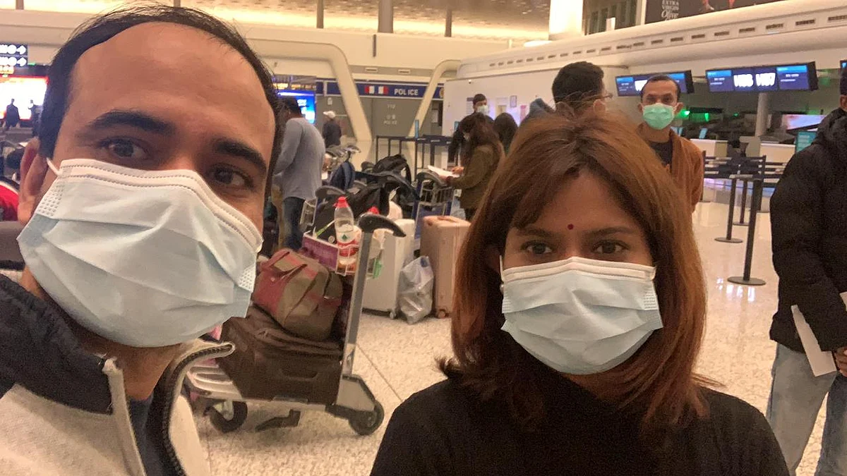 We returned to New Delhi on 27 February from Wuhan.