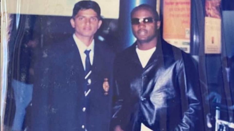 West Indies legend Brian Lara took to Instagram to post an old image of him posing with a young Suresh Raina.