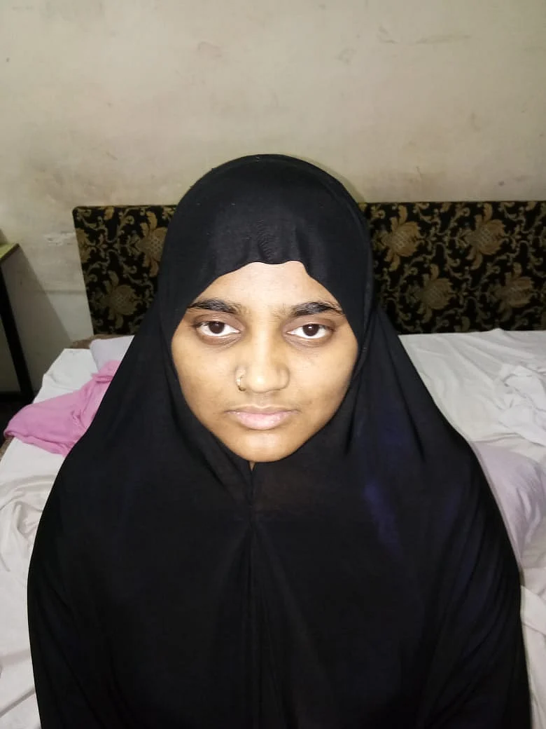 Shikh Rukiya from the same Jamaat from Andhra Pradesh keeps asking when they will go home. She says she is scared with the way things are going in Uttar Pradesh.