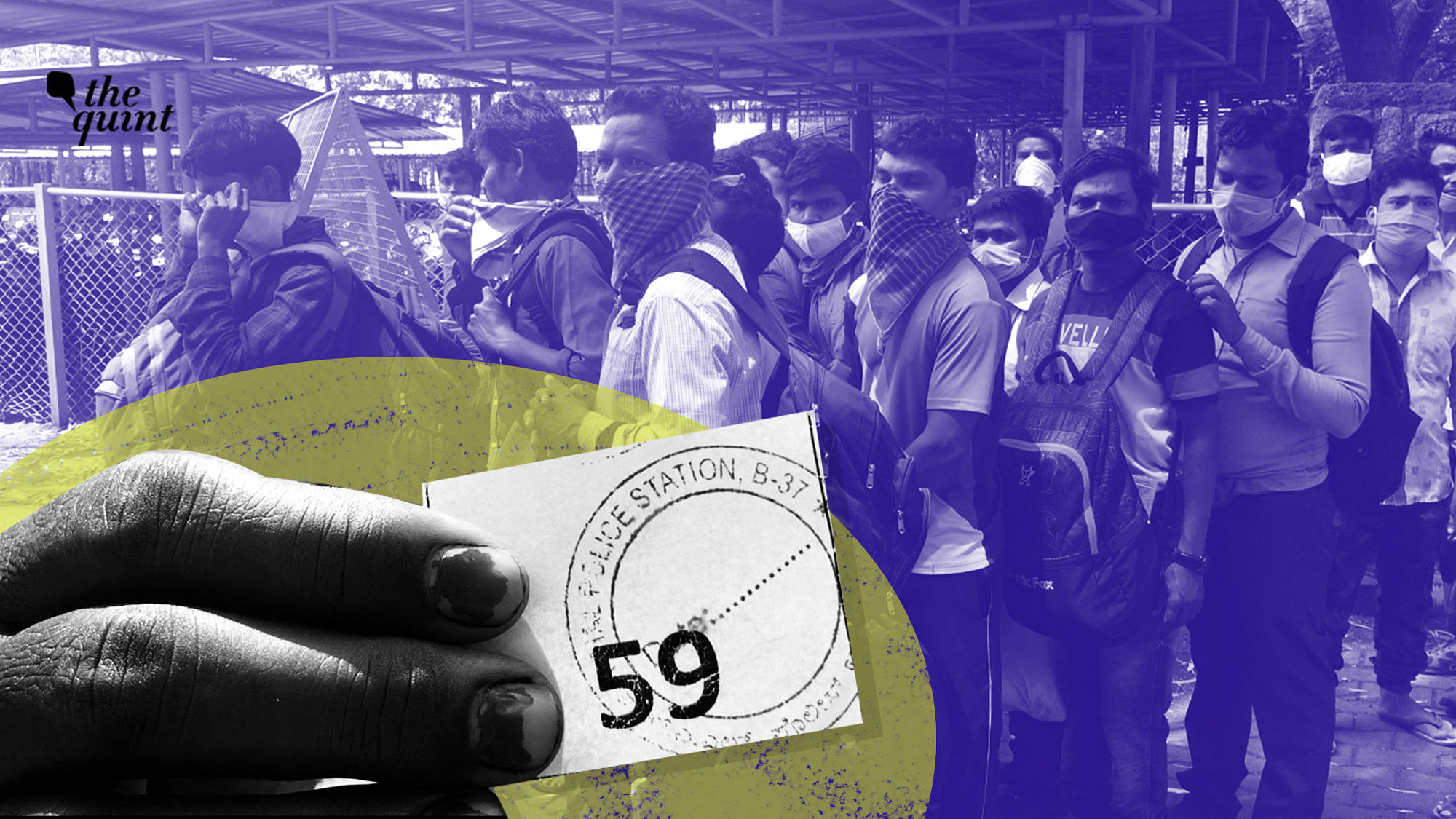 While Shramik trains from Karnataka may have restarted, not everyone is able to get a ticket aboard. Migrants workers in Bengaluru are crowding at police stations, desperate and clueless about the process, and often sleeping on the roads. &nbsp;