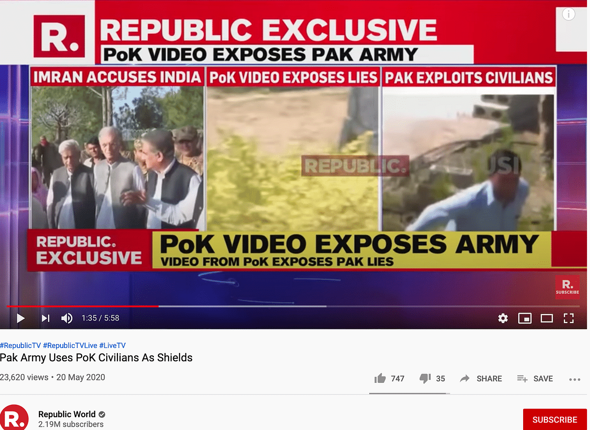 The Quint could trace the “exclusive” video played by Republic TV, Times Now and even ABP News to 2018. 