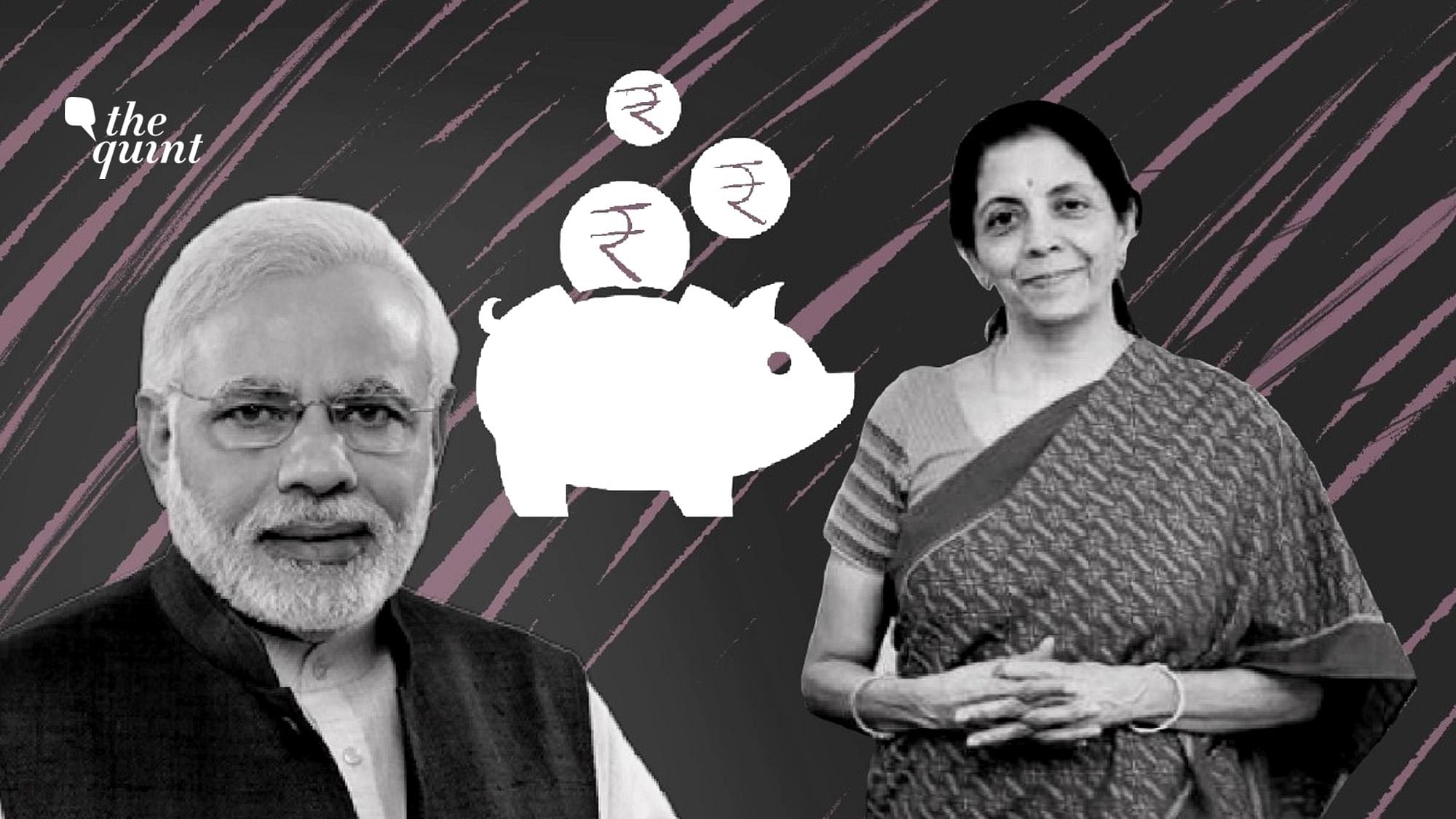 Image of PM Modi and Nirmala Sitharaman used for representational purposes.