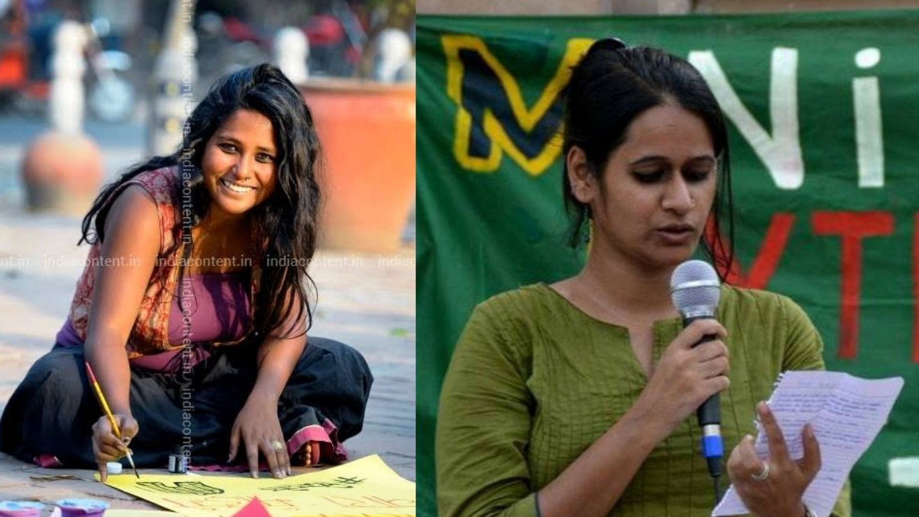 Devangana Kalita (30) and Natasha Narwal (32).