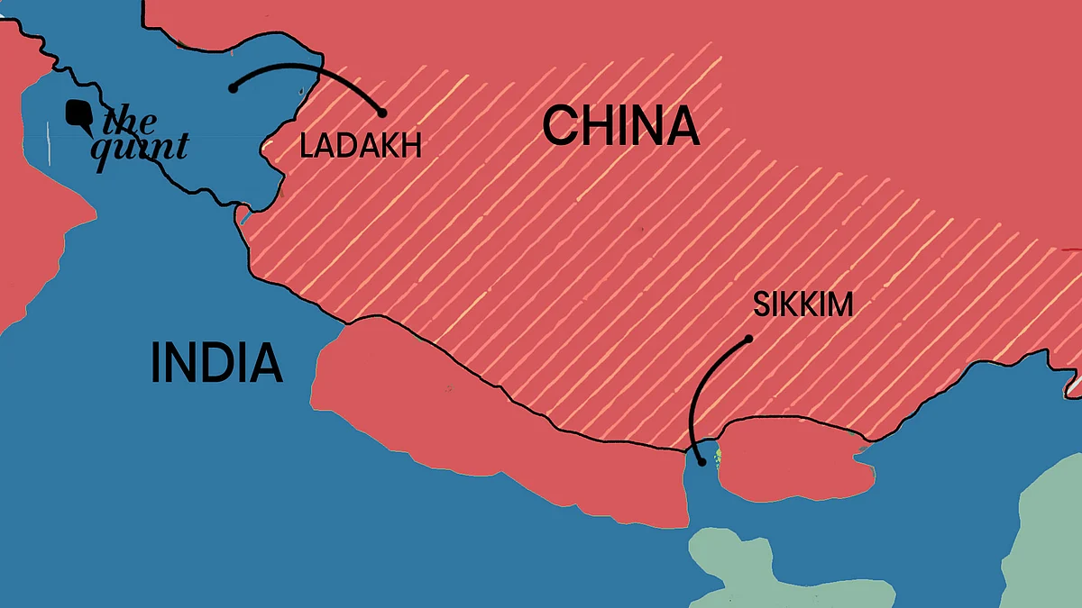 Tensions between the Indian and Chinese forces along the Line of Actual Control (LAC). Image used for representational purposes.