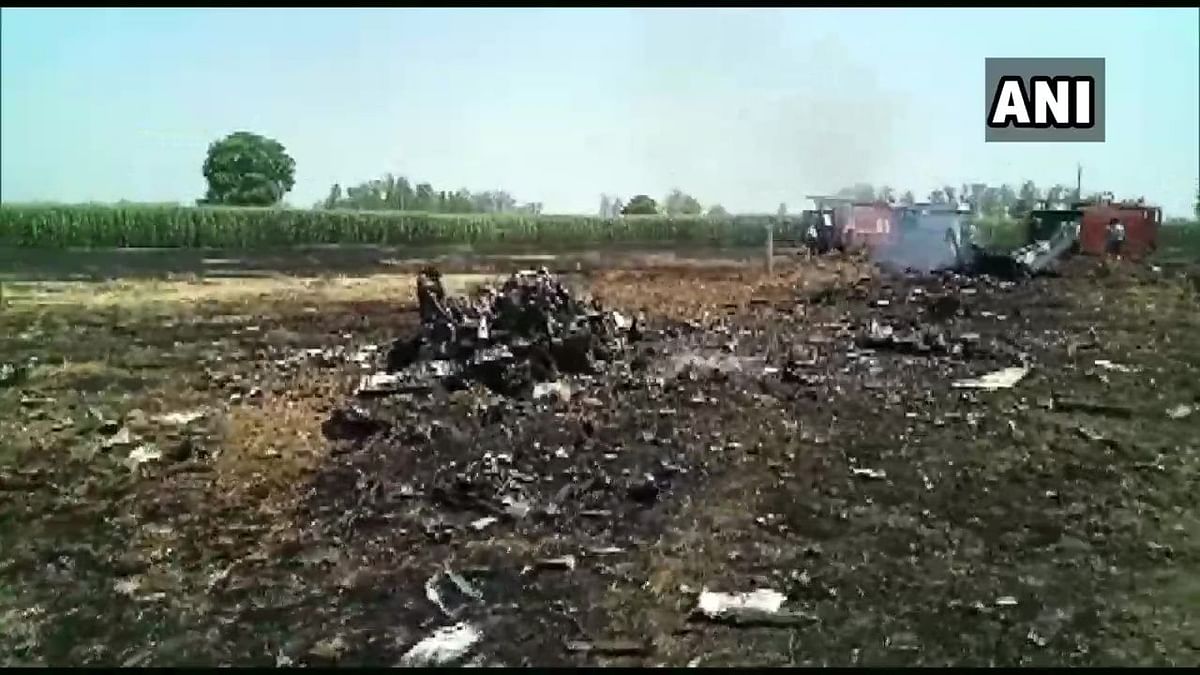 IAF MiG-29 Aircraft Crashes in Punjab, Pilot Ejects Safely