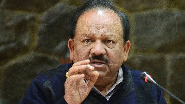 File image of Union Health minister Dr Harsh Vardhan.