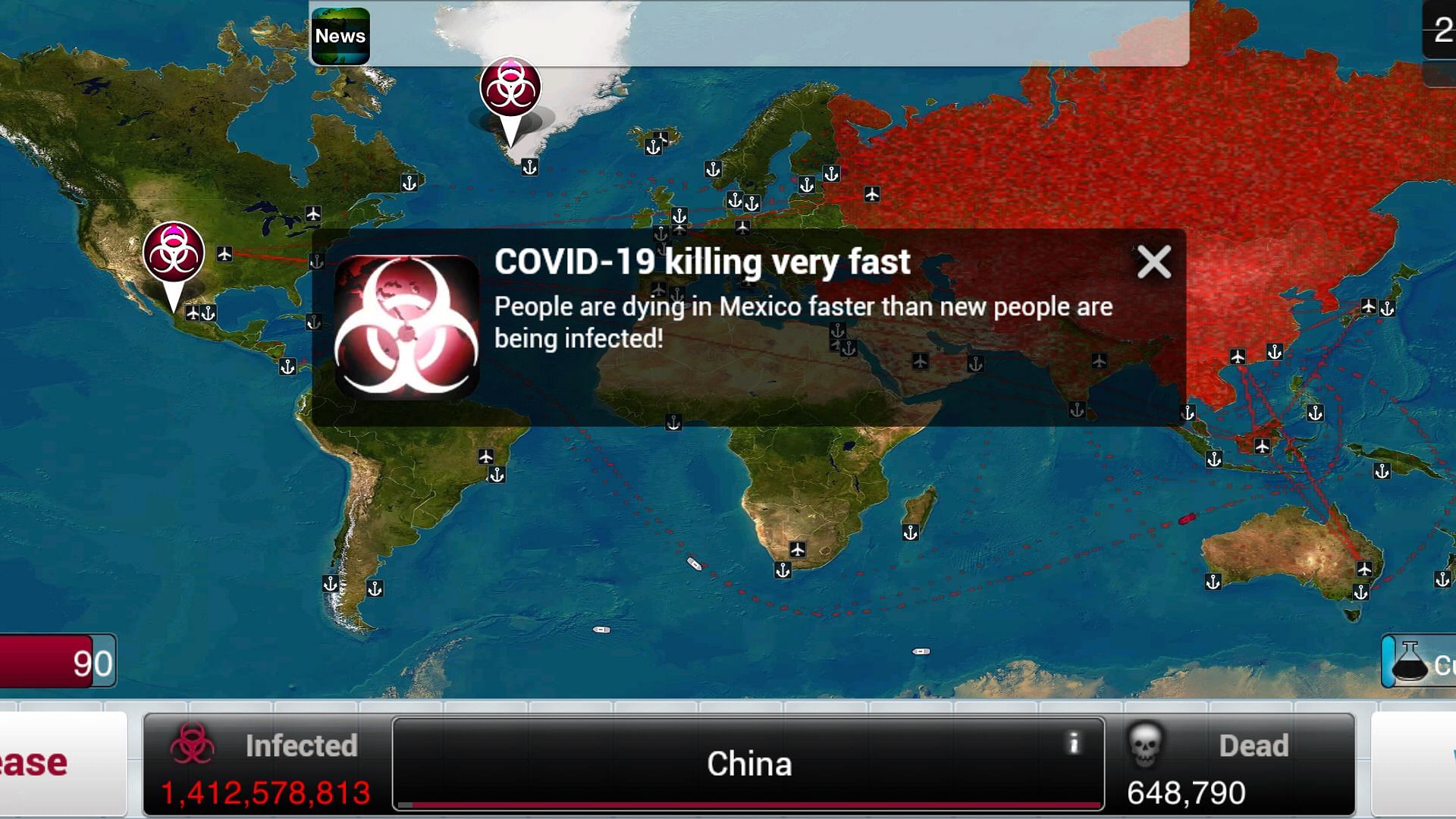 The Plague Inc game is available on Google PlayStore to download.&nbsp;