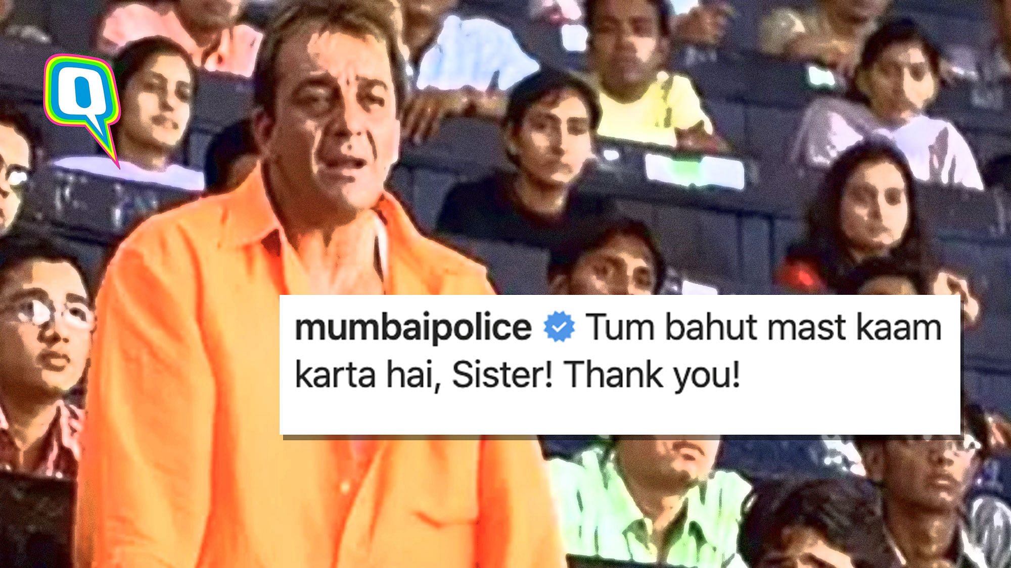 Mumbai Police uses <i>Munna Bhai</i> reference to cheer for our nurses.