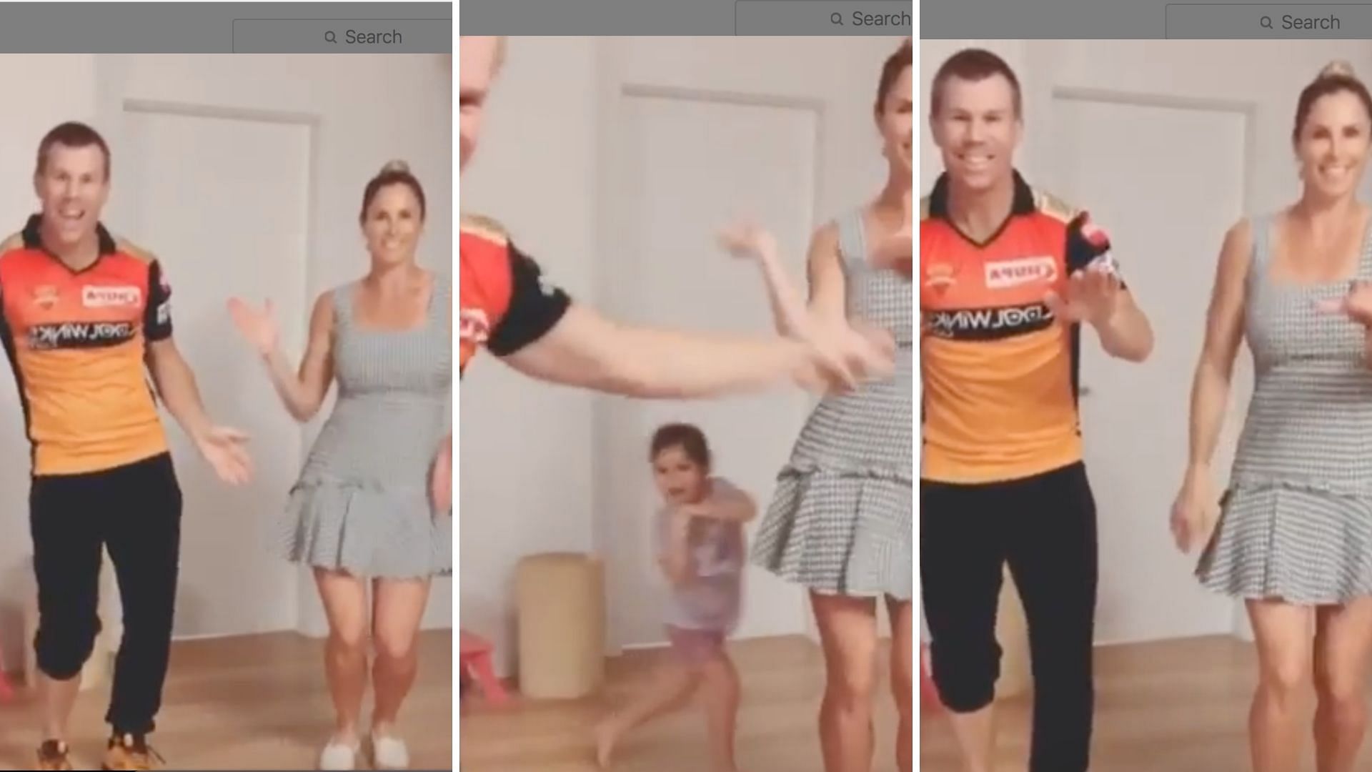 Warner posted yet another Tik Tok video in which he and his wife Candice are dancing on a popular song ‘Butta Bomma’.