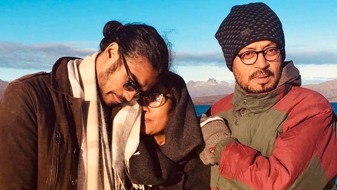 Irrfan Khan’s son Babil shared an unseen family photograph on Mother’s Day.