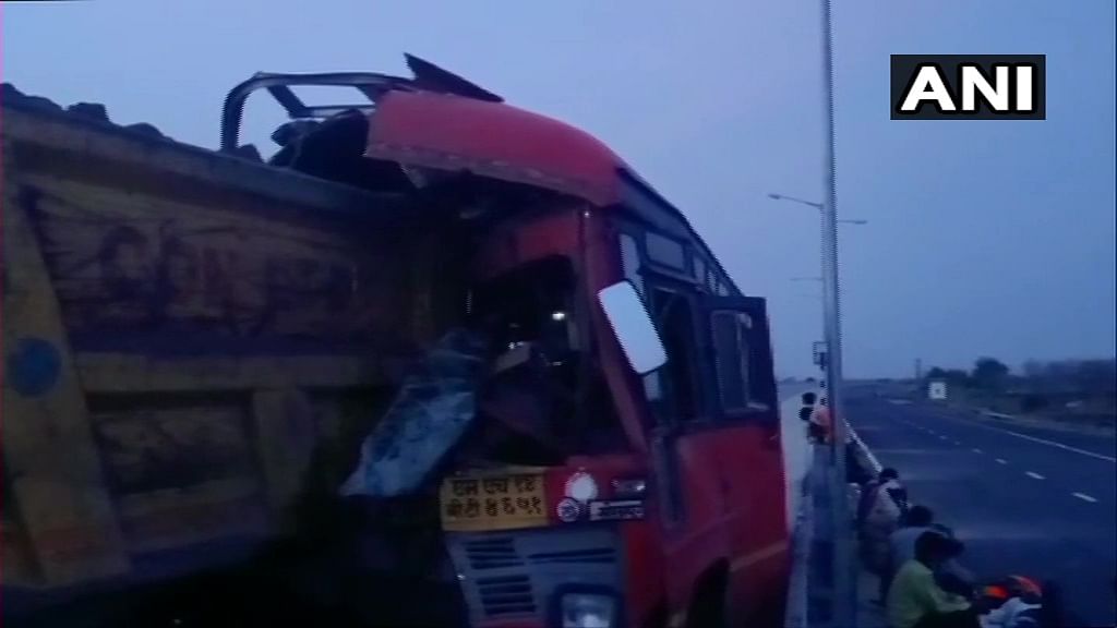 Around 17 persons were travelling in the truck that overturned in UP’s Mahoba.