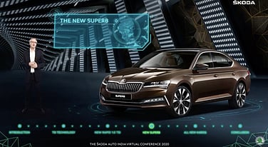 Skoda India Launches Karoq Suv Rapid Superb With Updated Petrol Engines Revised Prices The outside of the car is a lot more modern and sleek with sharp lines and creases running all around the car.