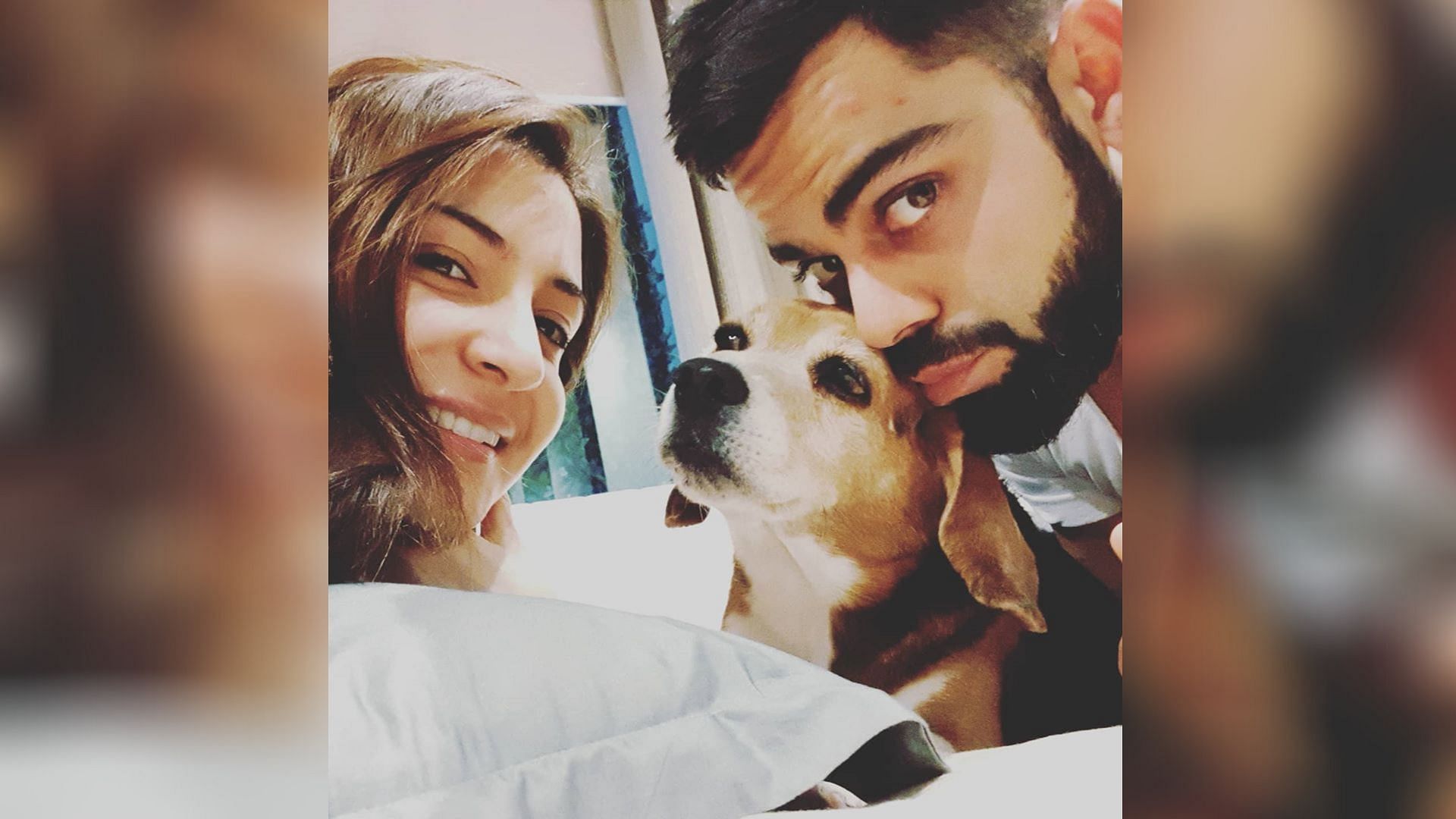 Anushka and Virat’s dog, Bruno passed away today.