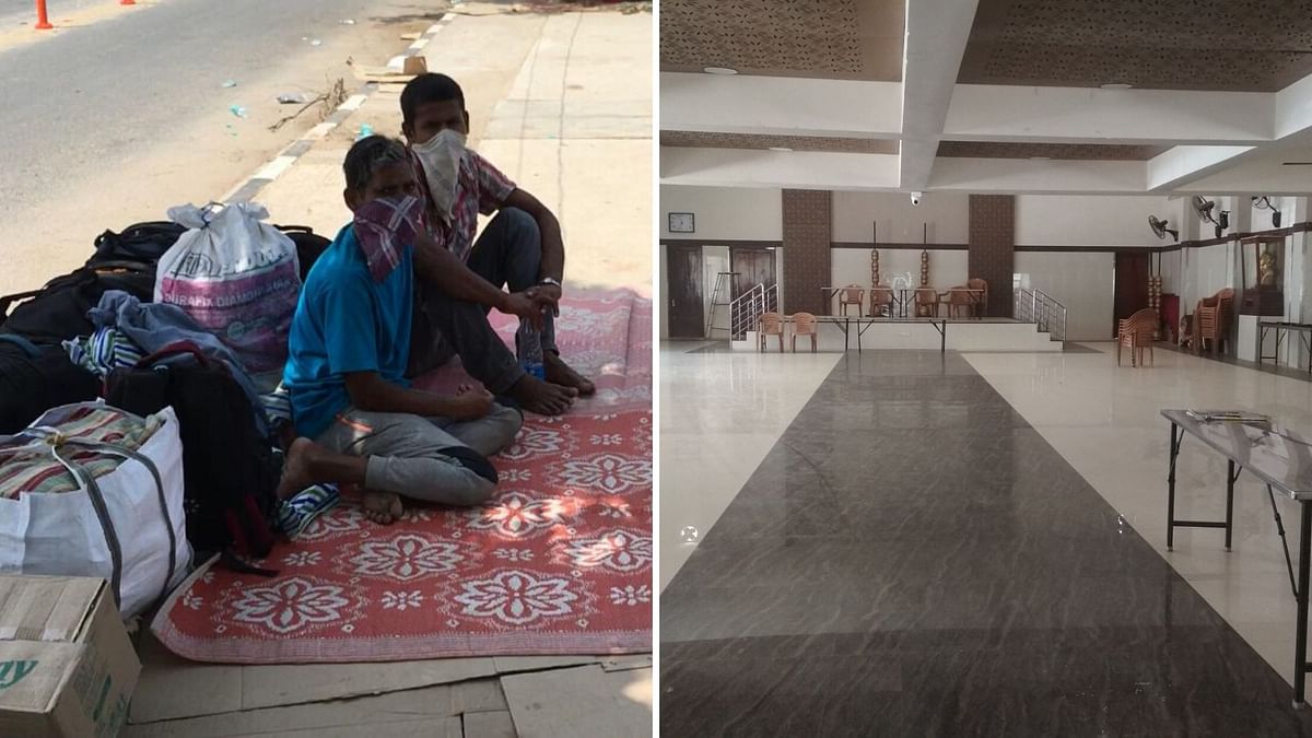 Migrants on Roads as Bengaluru Shelters Lie Empty, Claim Activists