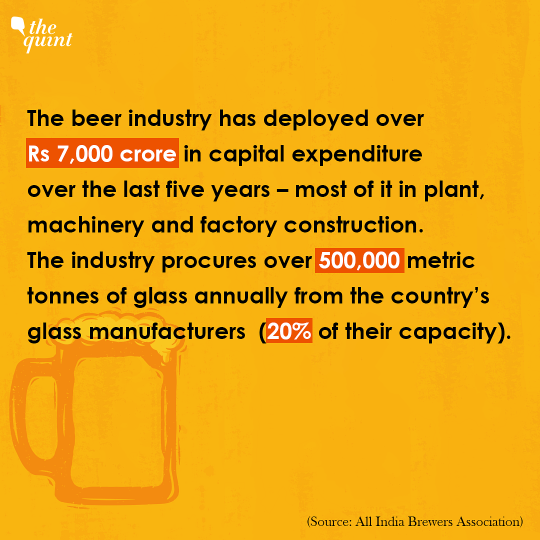 With the beer industry contributing approx Rs 56,000 crore in annual sales, the lockdown has hit the industry hard