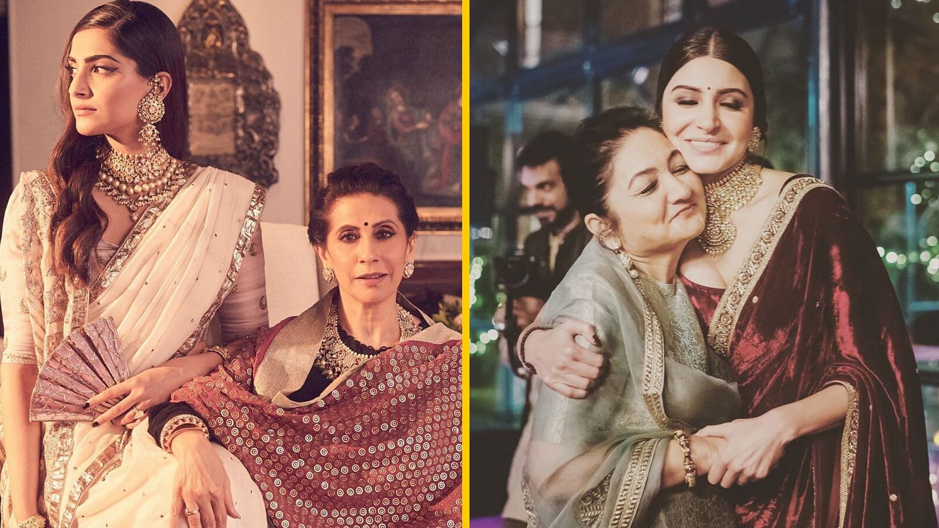 Sonam Kapoor, Vicky Kaushal, Anushka Sharma wished their mothers on Mother’s Day.