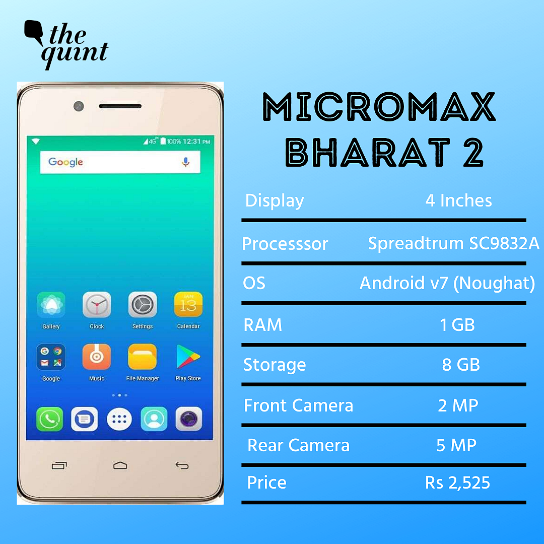 Micromax Bharat 2