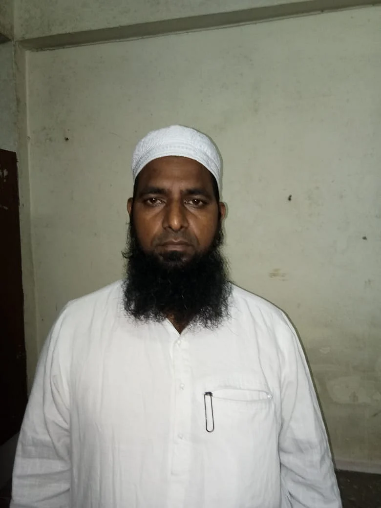 This is Muhammad Mustafa who is the <i>amir</i>, or the head, of this particular Jamaat from Andhra Pradesh’s Guntur district. He is on calls with people all the time trying to get the ten of them out.