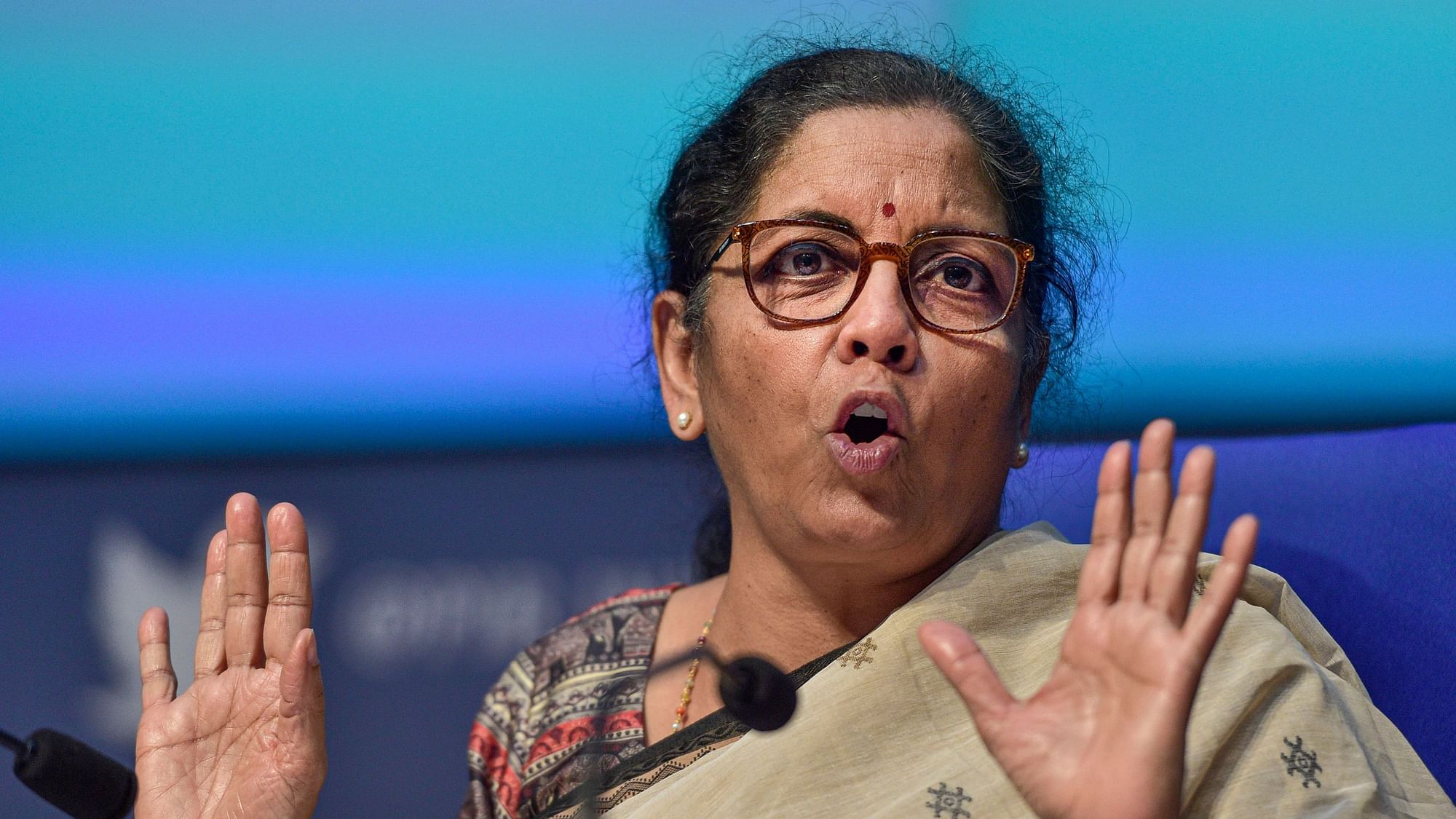 Finance Minister Nirmala Sitharaman. 