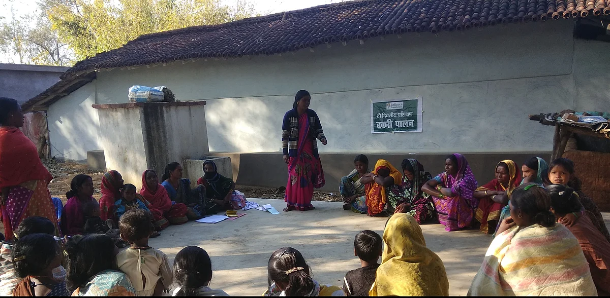 Around 1,200 tribal as well as non-tribal women members are part of the group.
