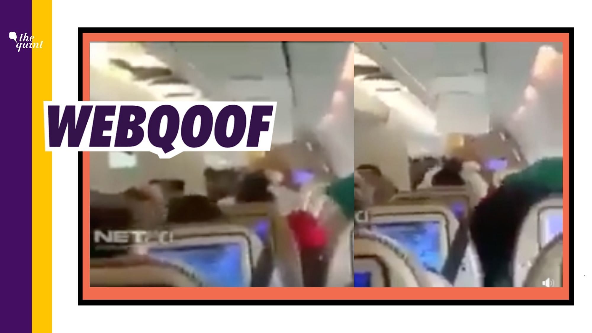An old video is being falsely shared to claim that it shows the visuals of a Pakistan Airlines flight just before it crashed in Karachi on 22 May.