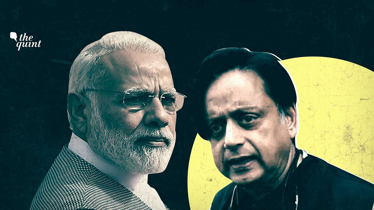 Image of PM Modi and Congress leader Shashi Tharoor used for representational purposes.