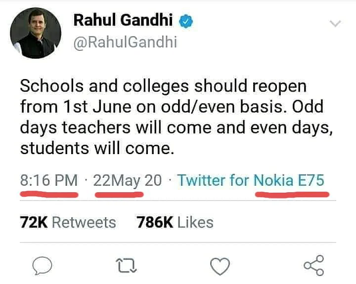 Rahul Gandhi Didn’t Suggest Scheme for Reopening Schools, Colleges