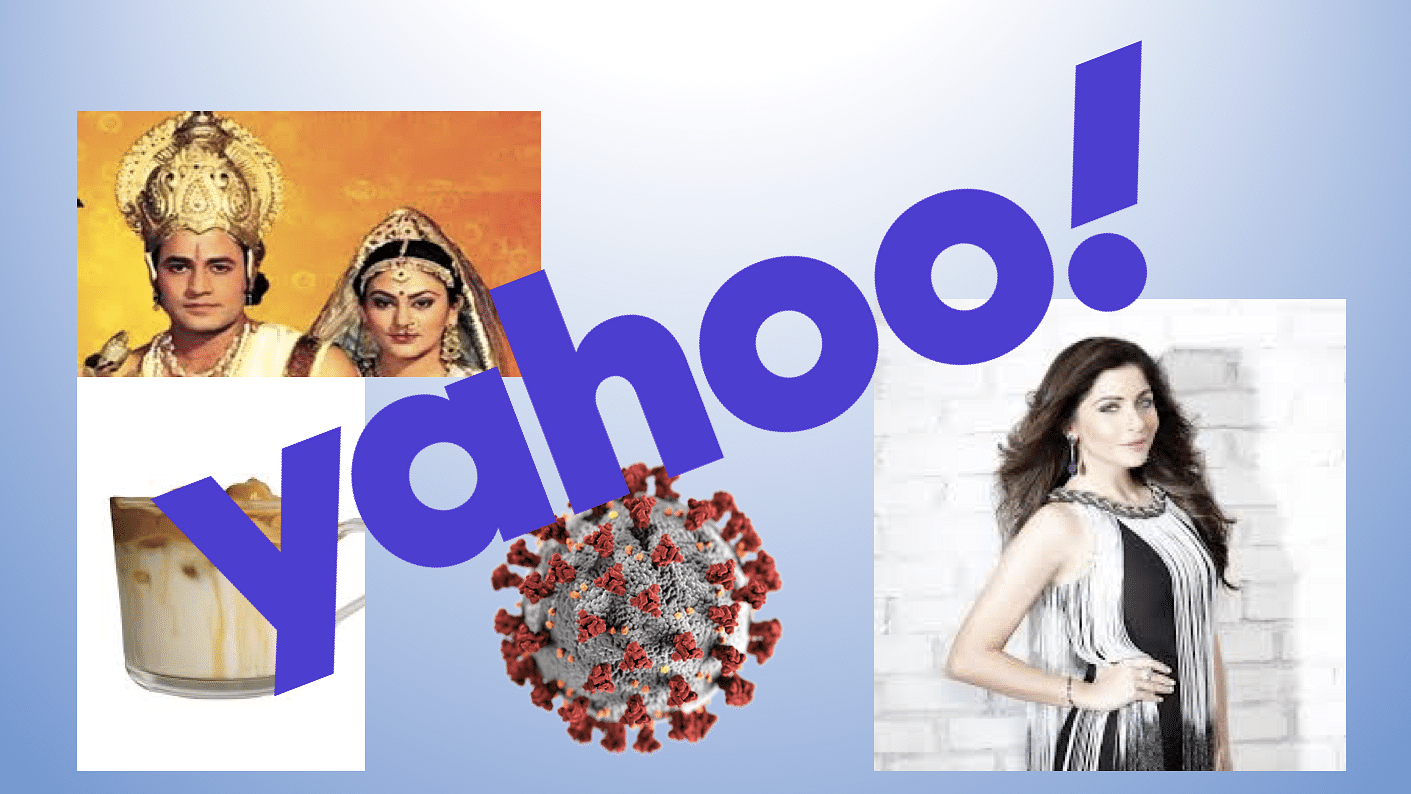 Yahoo India’s list of top searches include the television serial Ramayan and singer Kanika Kapoor.