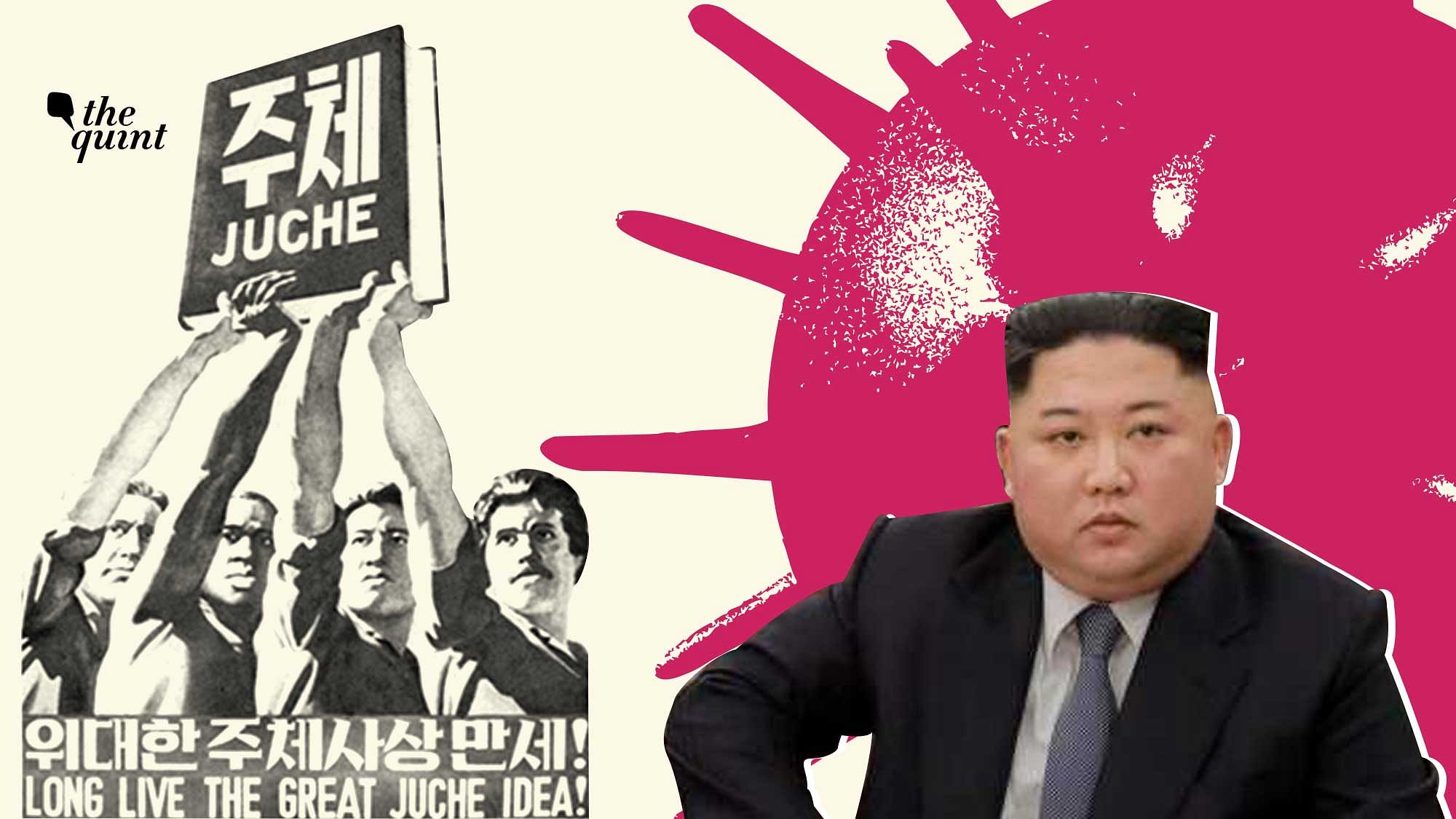 ‘Juche’ lies at heart of North Korean life and one that has granted complete legitimacy to the government of Kim Jong-Un, his father Kim Jong-Il and grandfather Kim Il Sung.