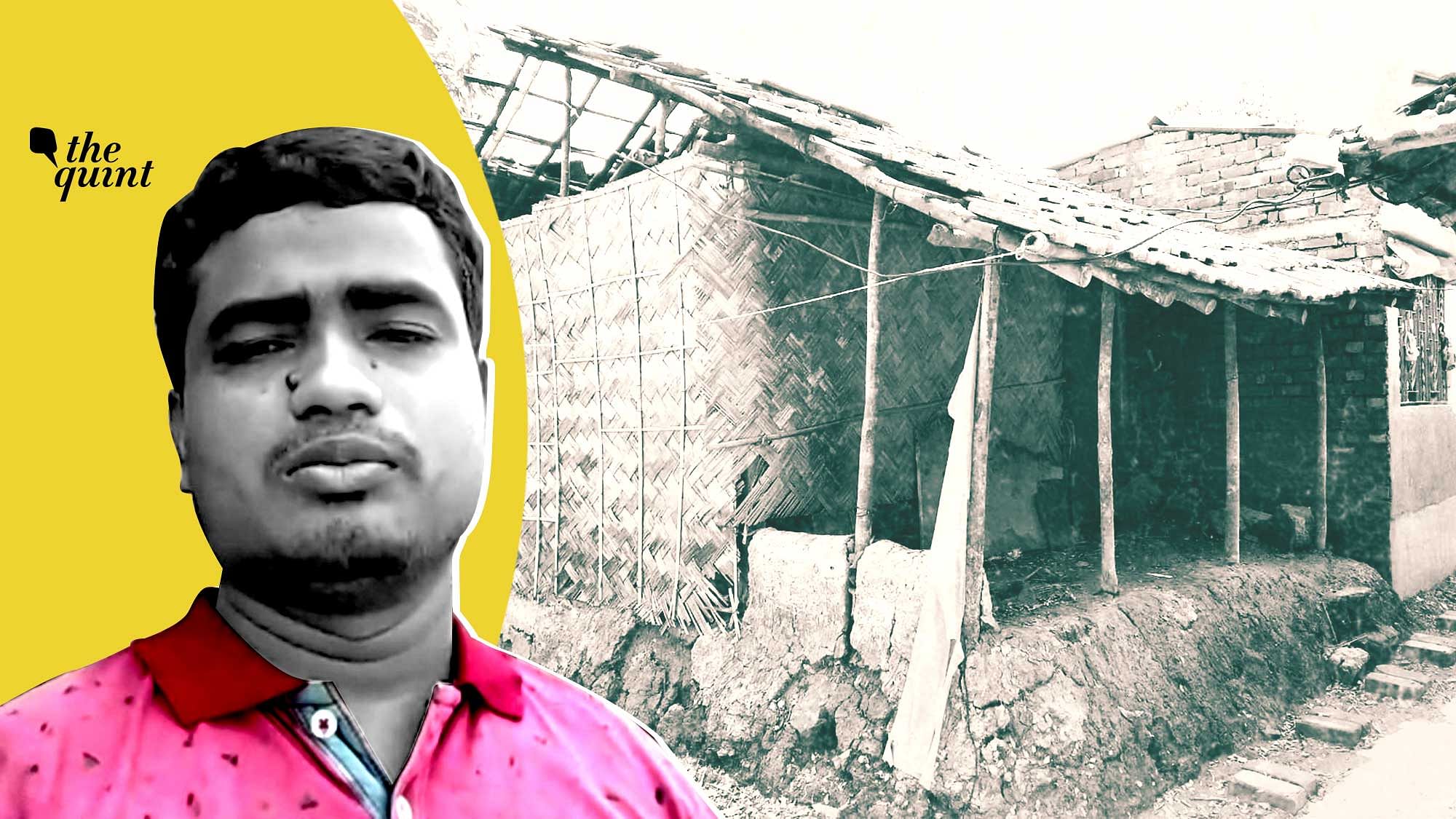 This migrant worker had hitchhiked over 1,800 km to his home in West Bengal. But, by the time he reached, only half of his house was standing. Cyclone Amphan had taken the other half with it.