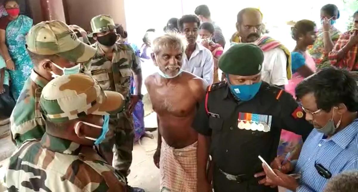 Havildar Palani’s father is a farmer who struggled to help him join the army.