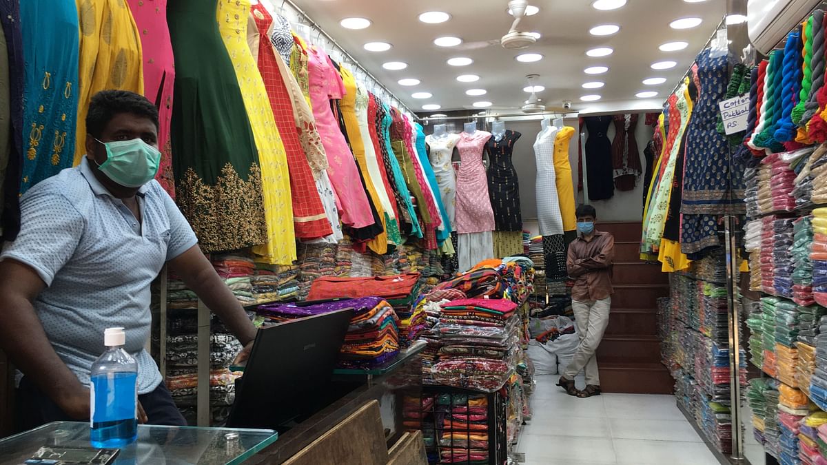 After a long lull, shops in T Nagar have opened but businesses have not improved because there are no customers.
