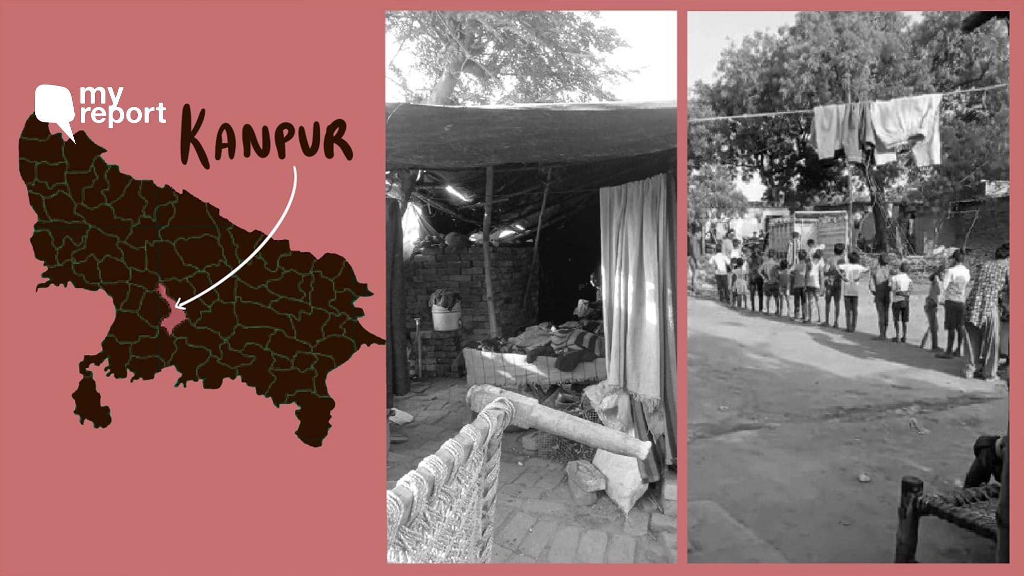 Rakhi Mandi is one of the oldest slums of Kanpur. 