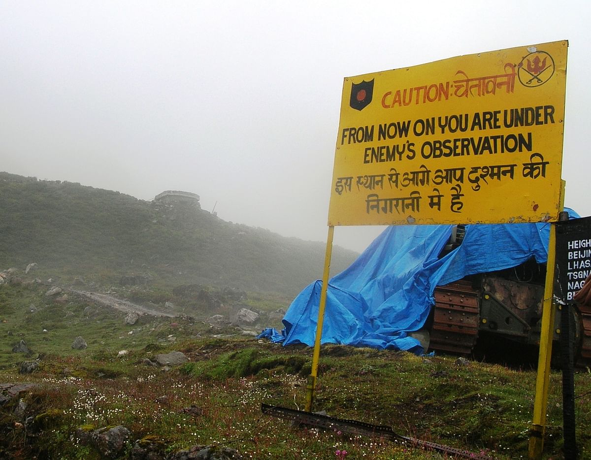 Nobody is willing to hazard a guess on the total area occupied by the Chinese in Arunachal Pradesh. 