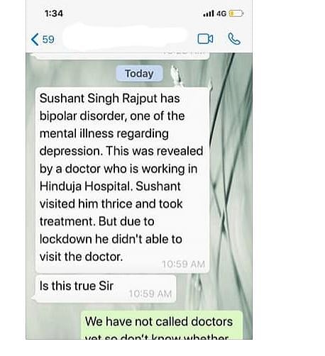 Sushant Singh Rajput S Psychiatrist Quashes Claims Of Breaching Confidentiality