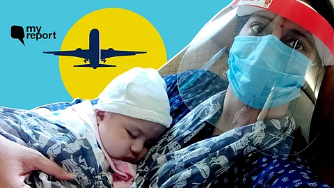 Coronavirus Pandemic How I Took A Flight With New Born Baby Amid Covid 19 Crisis