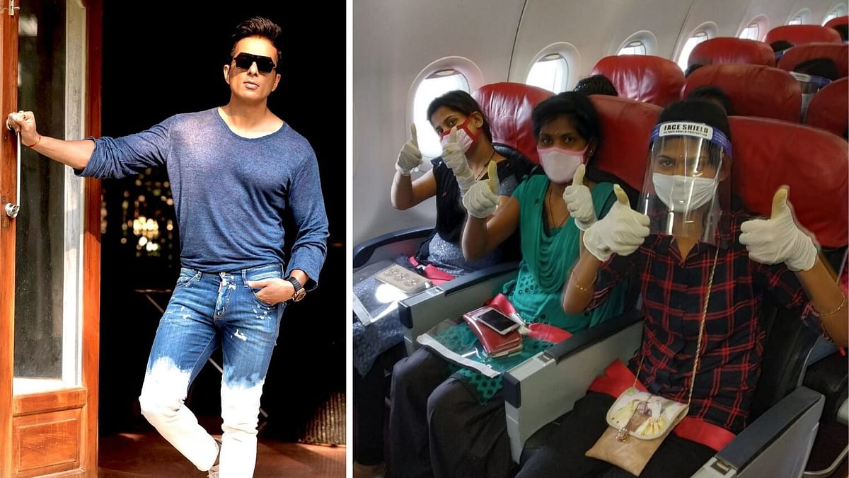 Sonu Sood Funds Another Chartered Flight, This Time to Dehradun