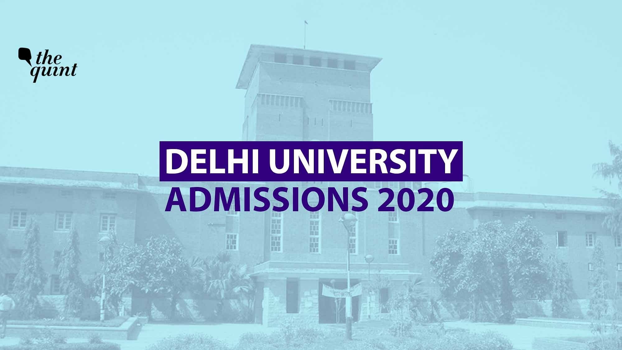 DU Admission 2020: With just over 70,000 seats available for undergraduate admission at the premier university, not all of the 3.5 lakhs student who registered for admission are likely to secure admission.