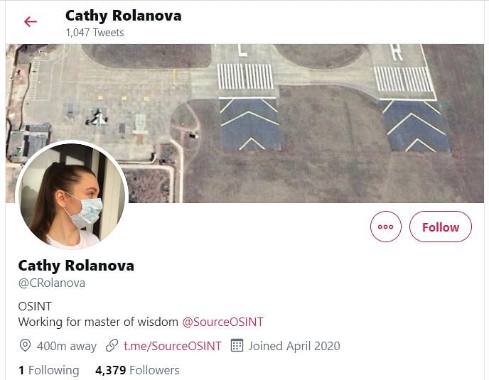 ‘Cathy Rolanova’ on Twitter.