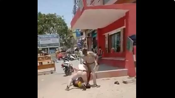 Viral: Jodhpur Cop Kneels on Man’s Neck for ‘Not Wearing Mask.’