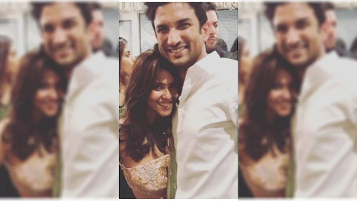 Ekta Kapoor with Sushant Singh Rajput.