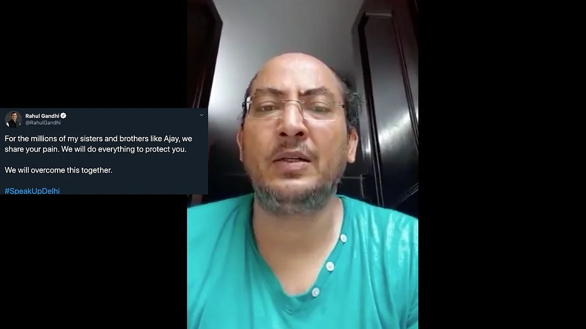 “In the last 10 days, two people have died in my household,” the journalist said in an emotional video.