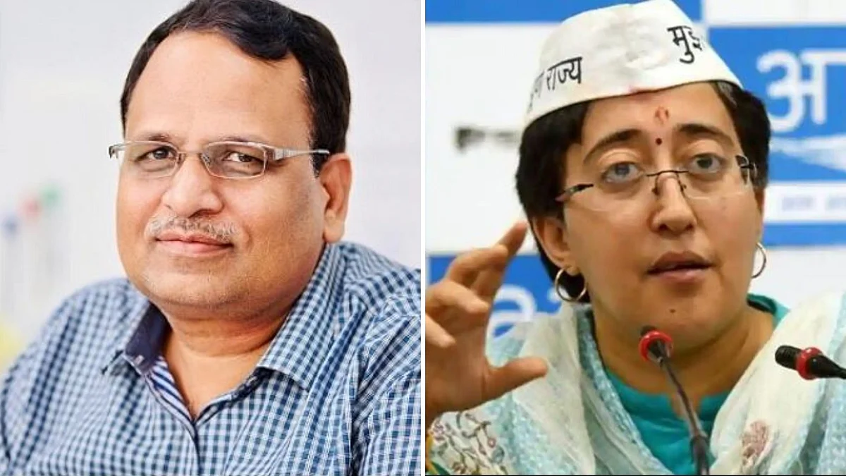 Delhi Health Minister Satyendar Jain and AAP MLA Atishi tested positive for COVID-19.